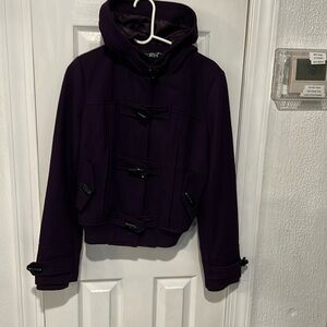 Women’s White Rivet coat